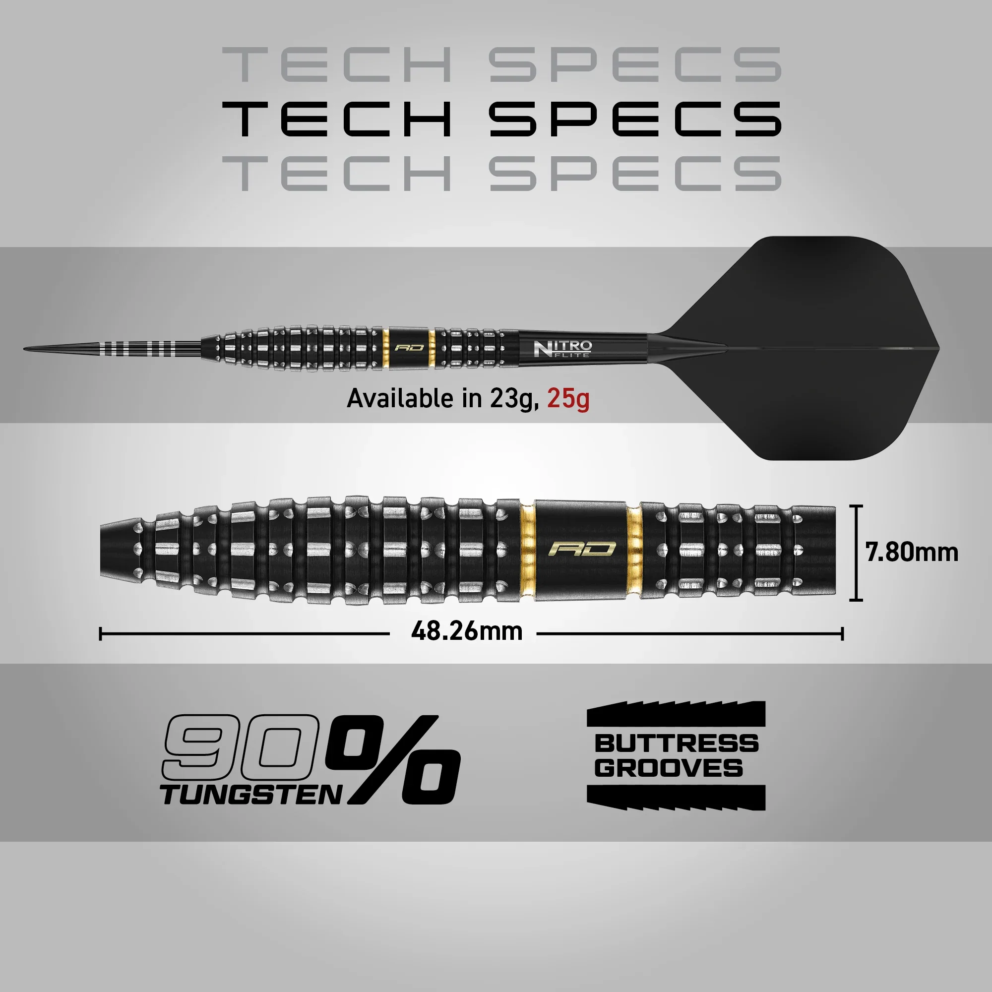 Ascend Torpedo Steel Tip Darts | Red Dragon - Image 5