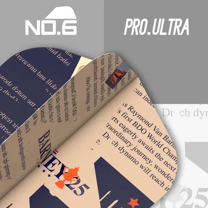 Barney 25 Pro Ultra No6 Dart Flights - 3 Sets | Target - Image 5