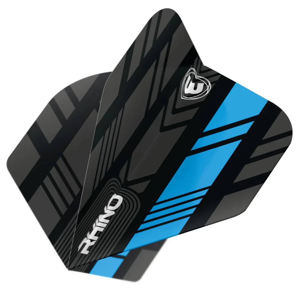 Black & Blue Rhino Standard Flights | Winmau - Image 2
