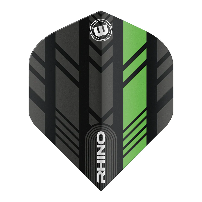 Black & Green Rhino Standard Flights | Winmau - Image 3
