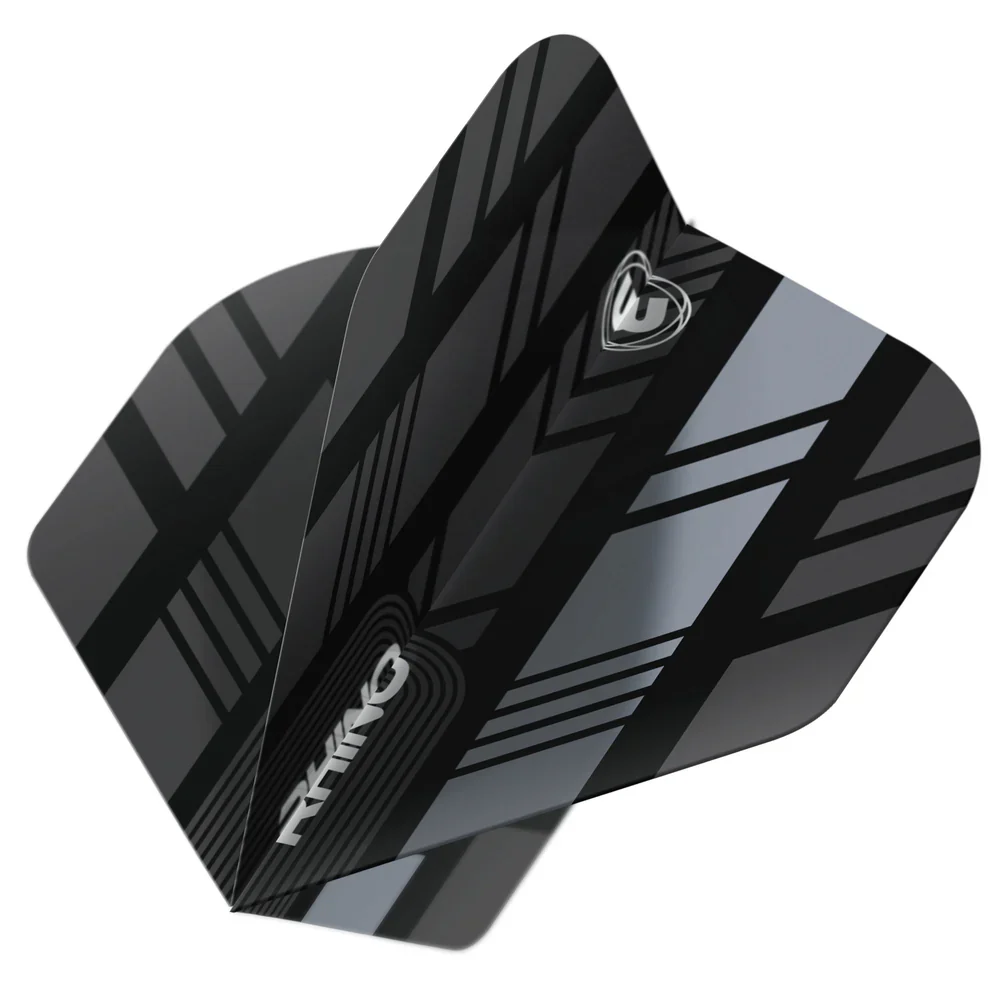 Black & Grey Rhino Standard Flights | Winmau - Image 2