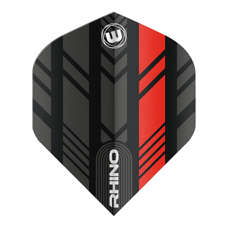 Black & Red Rhino Standard Flights | Winmau - Image 3