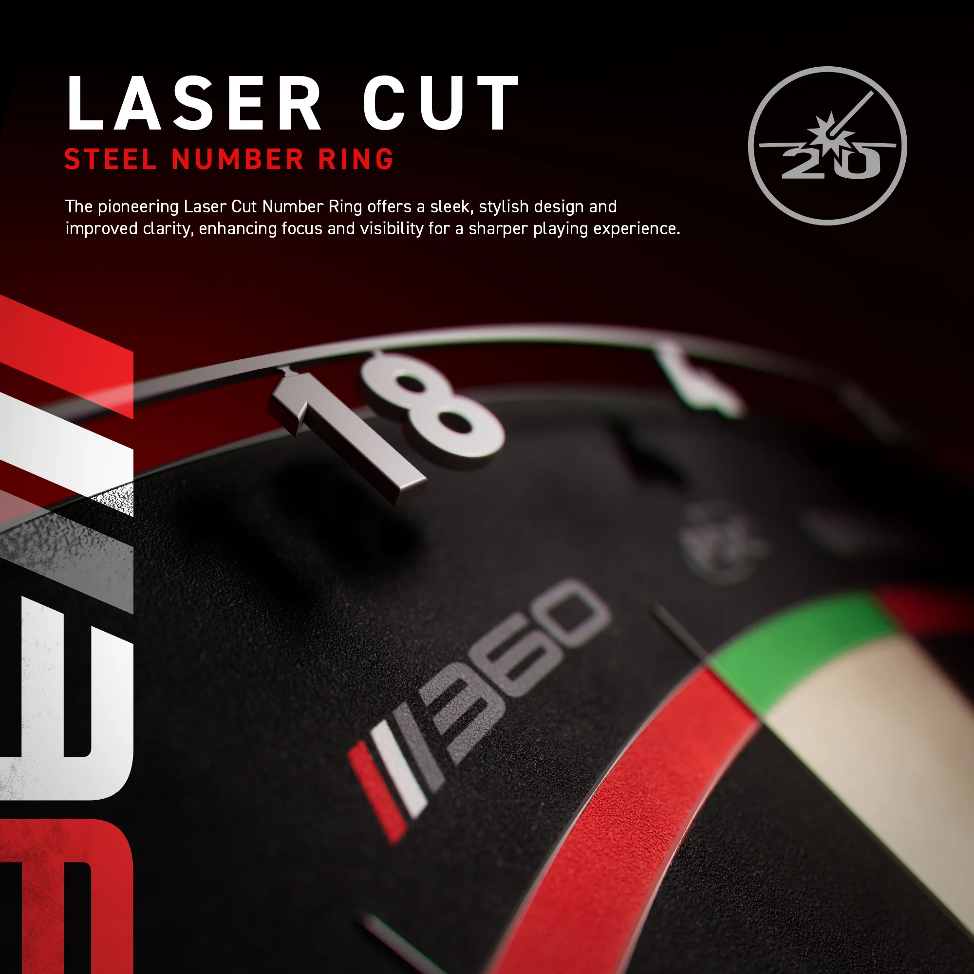 Blade 360 Dartboard | Winmau - Image 10
