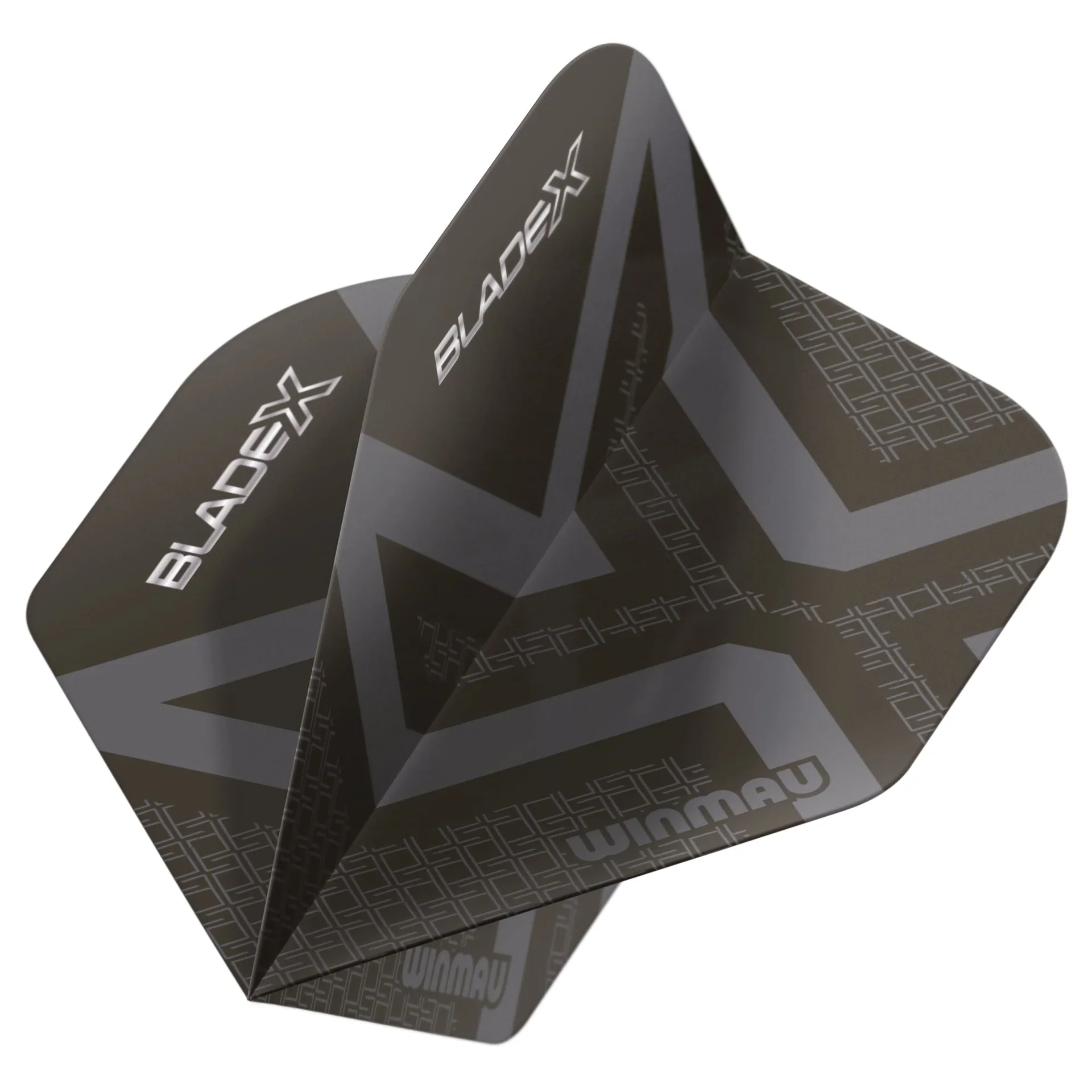 Blade X Prism Delta Metallic Black Standard Flights | Winmau - Image 3