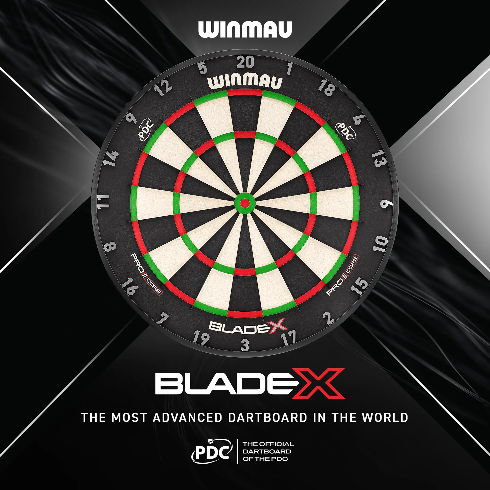 Blade X ProCore - Official Dartboard of the PDC | Winmau - Image 2