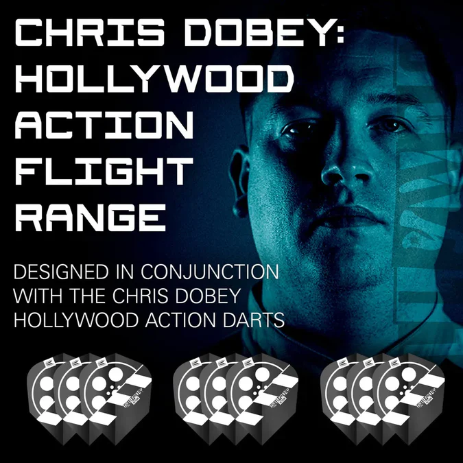 Chris Dobey Hollywood Action Pro Ultra No6 Flights - 3 Sets | Target - Image 6