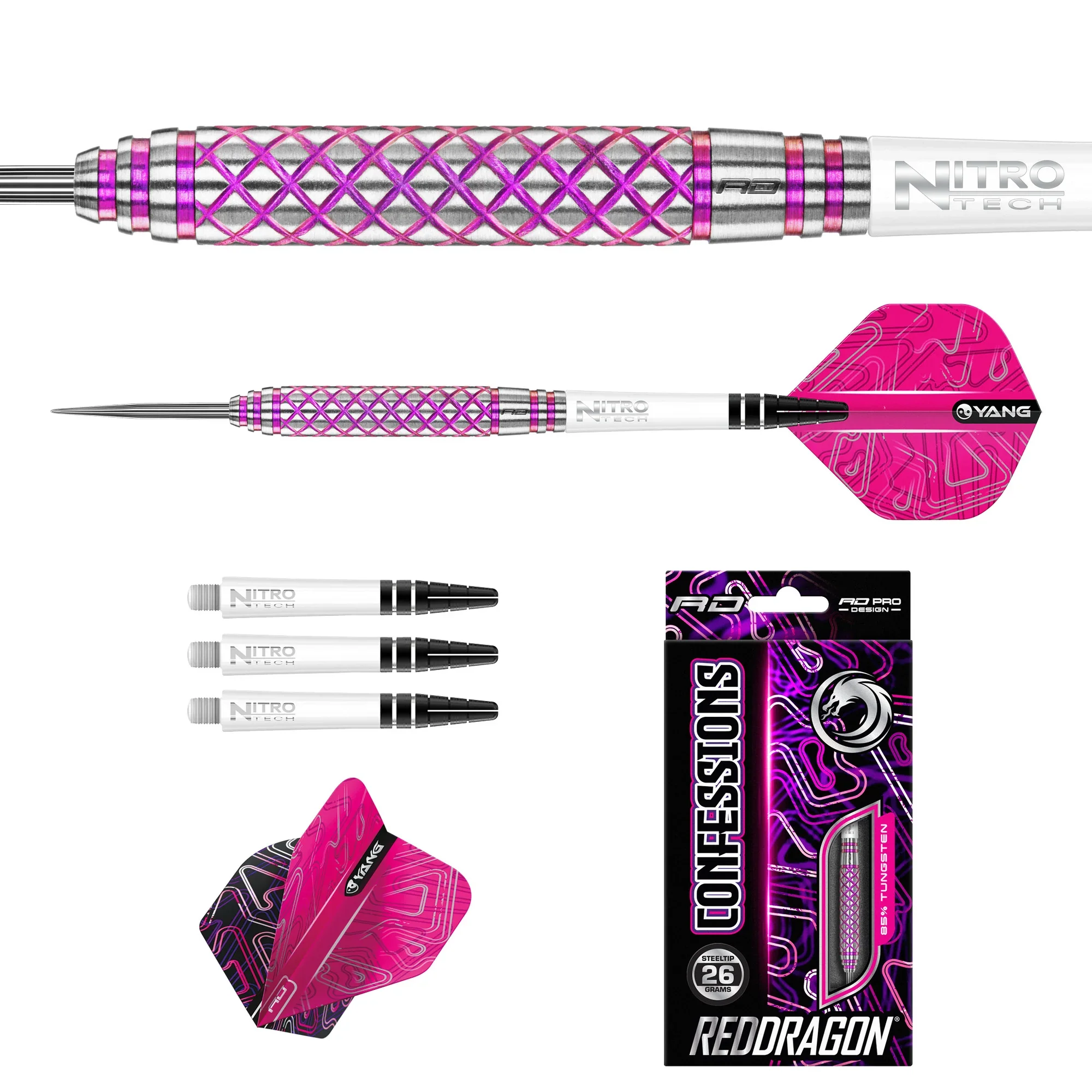 Confessions Steel Tip Darts | Red Dragon - Image 5