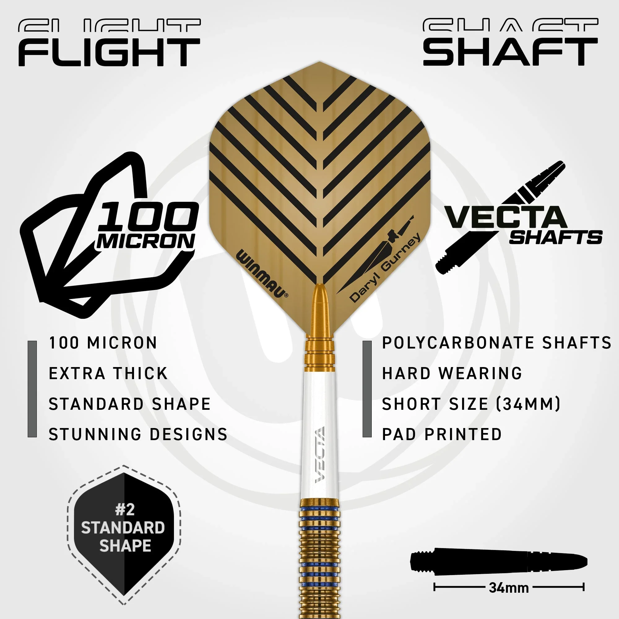 Daryl Gurney Signature Edition Steel Tip Darts | Red Dragon - Image 3