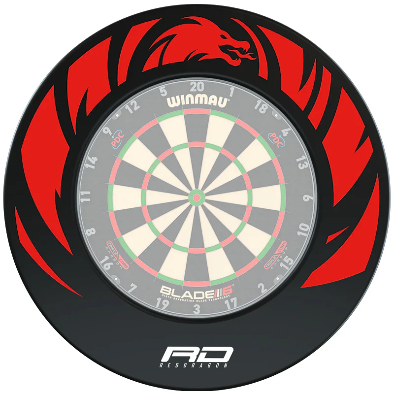 Dragon Design Dartboard Surround | Red Dragon - Image 3