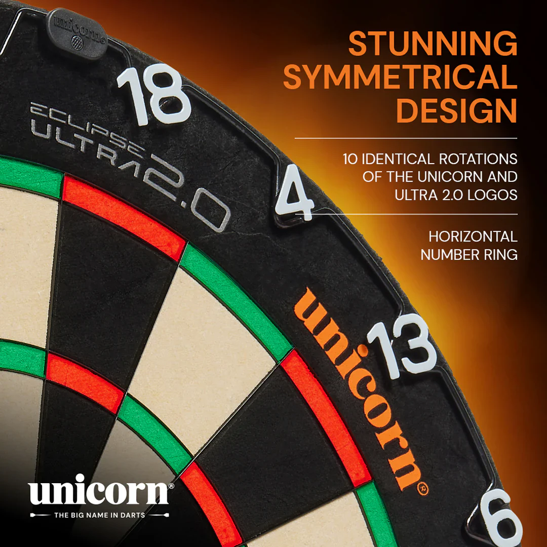 Eclipse Ultra 2.0 Dartboard | Unicorn - Image 4