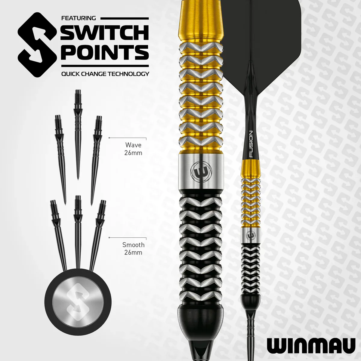 Exion Switch Point Darts | Winmau - Image 8