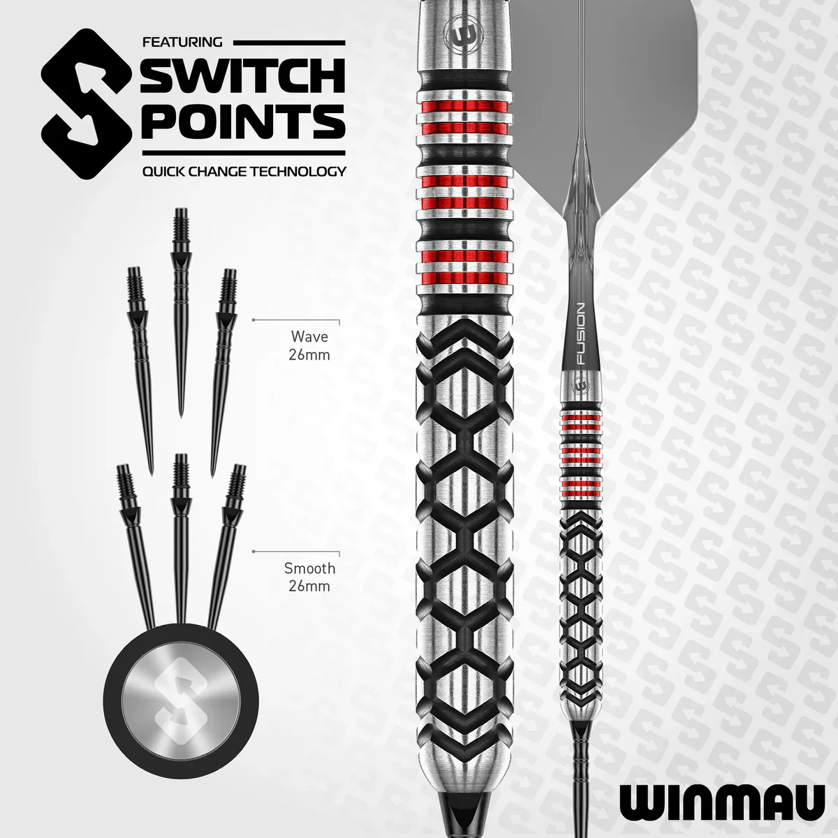 Fornax Switch Point Darts - Parallel | Winmau - Image 8