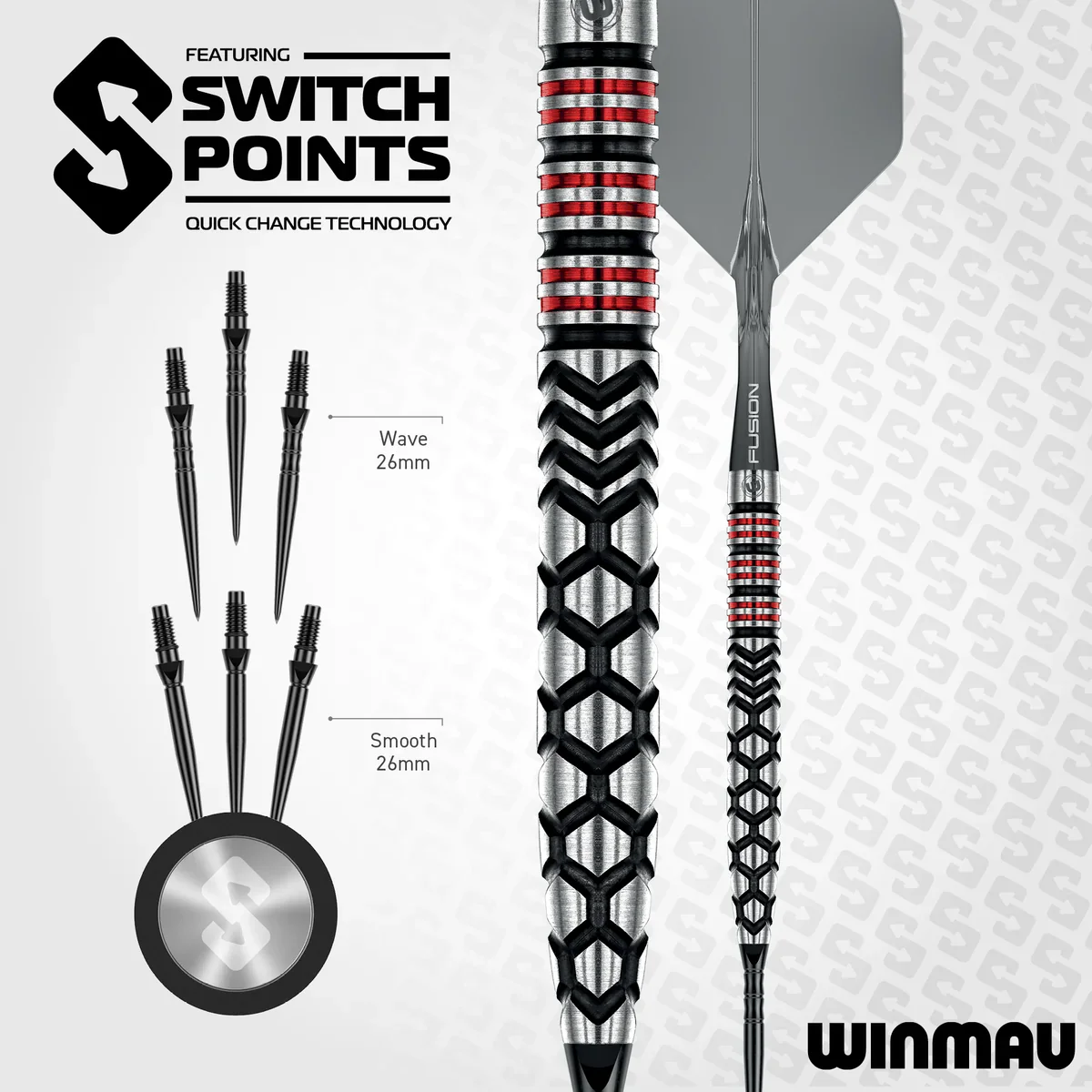 Fornax Switch Point Darts - Tapered | Winmau - Image 8