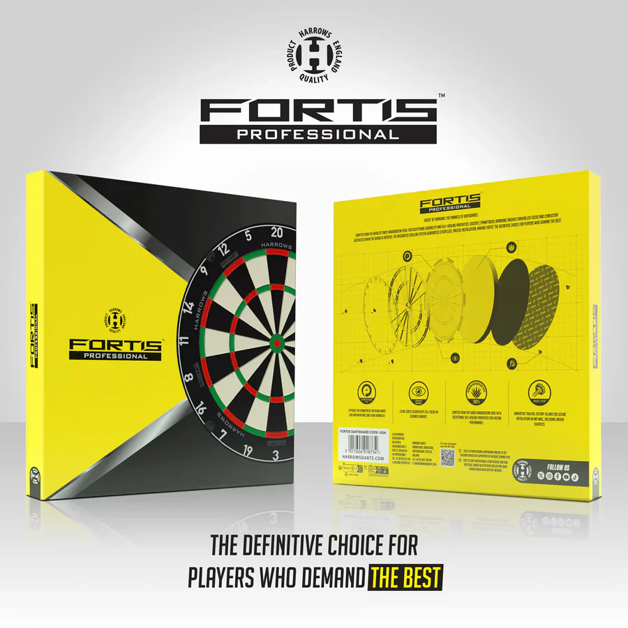 Fortis Dartboard | Harrows - Image 8