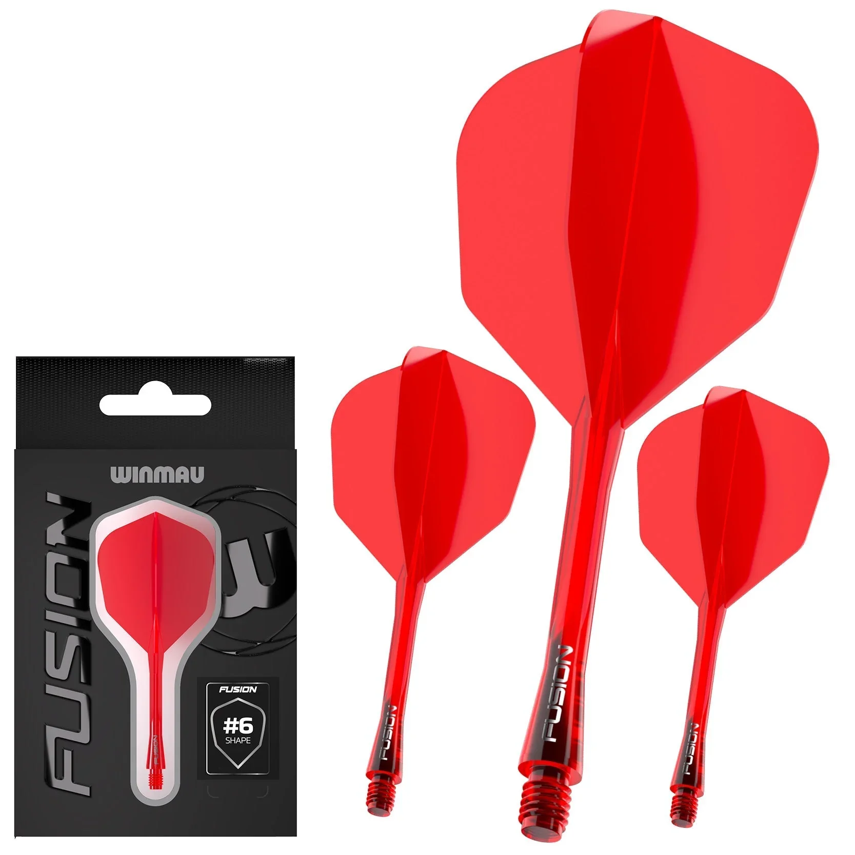 Fusion Integrated Flight & Shaft Red | Winmau - Image 8
