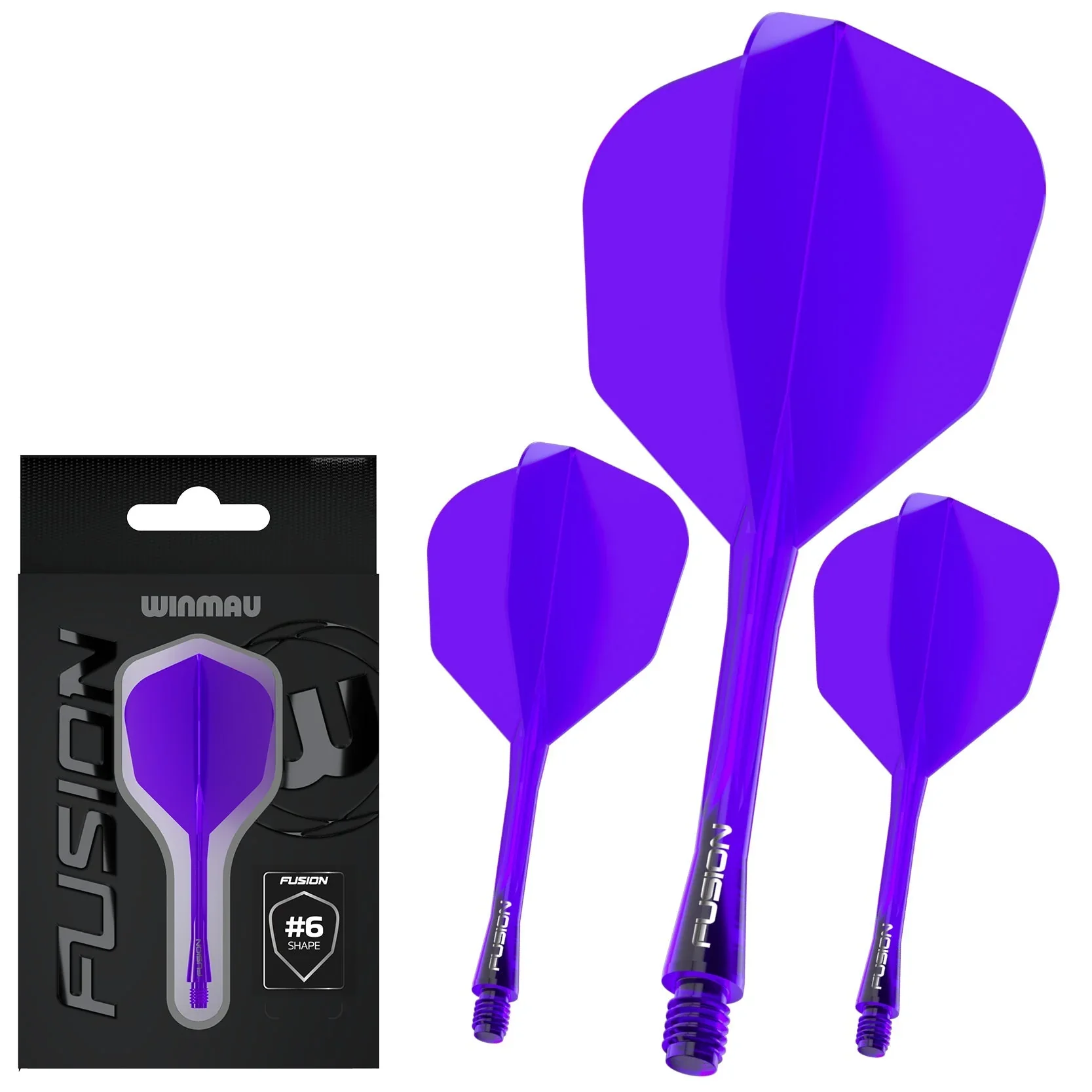 Fusion Integrated Flight & Shaft Purple | Winmau - Image 8