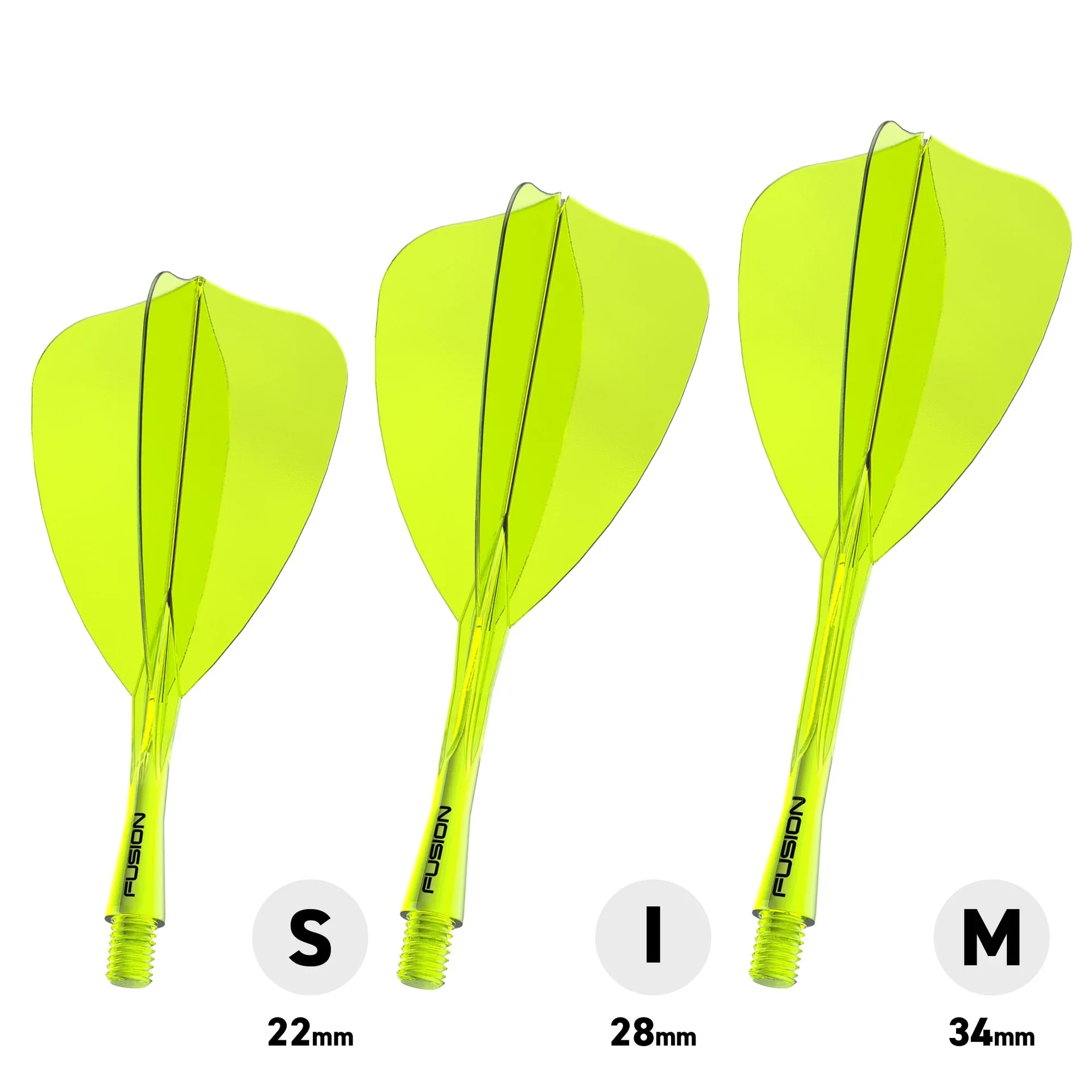 Fusion Arrow Integrated Flight & Shaft - Yellow | Winmau - Image 3