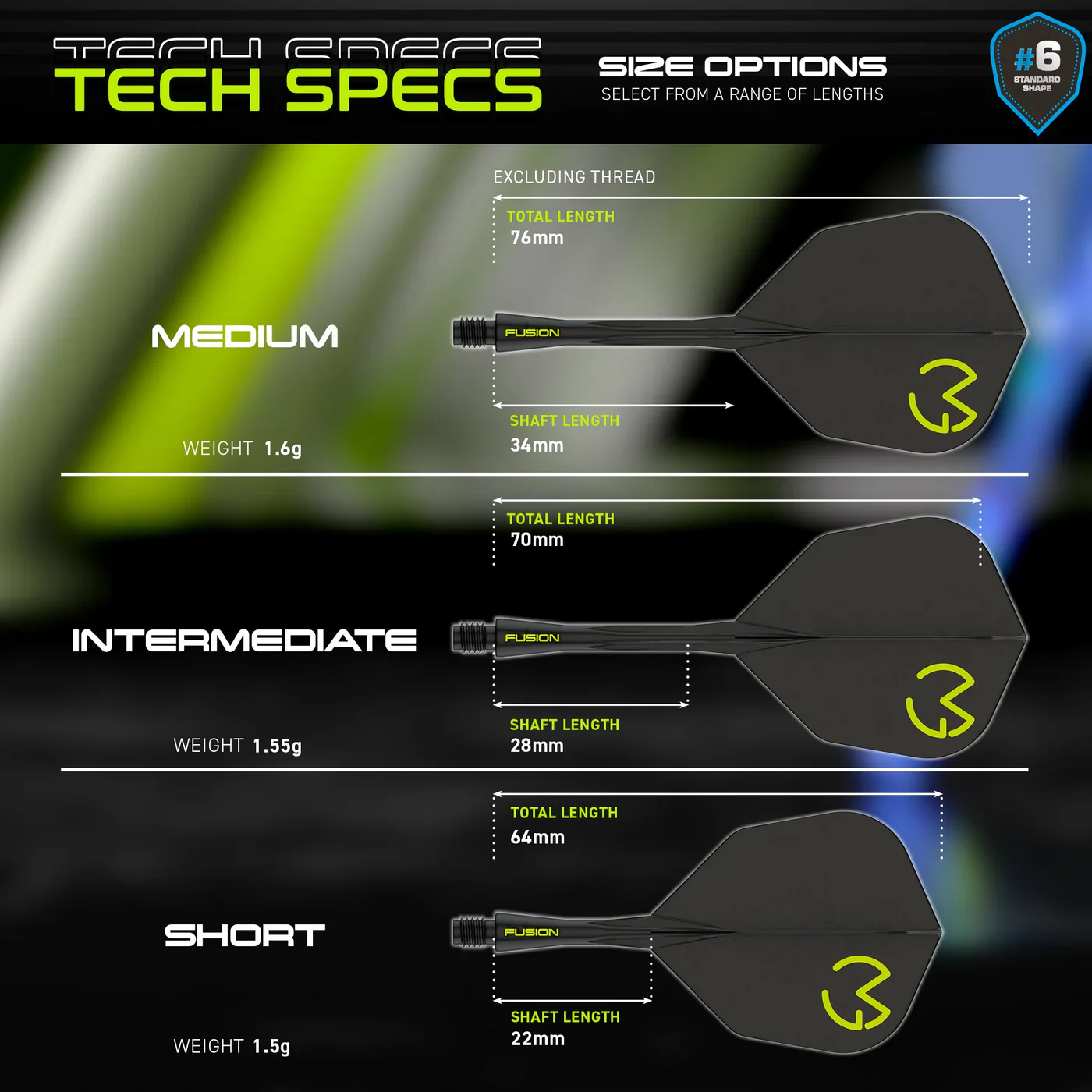 Fusion Integrated Flight & Shaft MVG | Winmau - Image 6