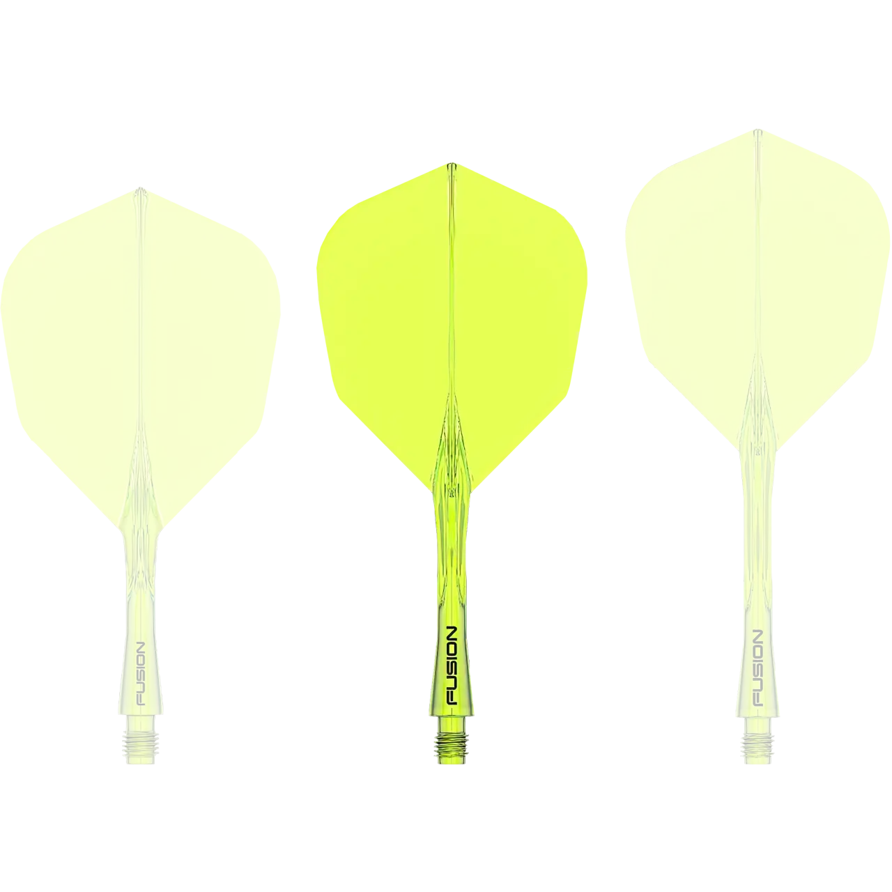 Fusion Integrated Flight & Shaft Yellow | Winmau - Image 4