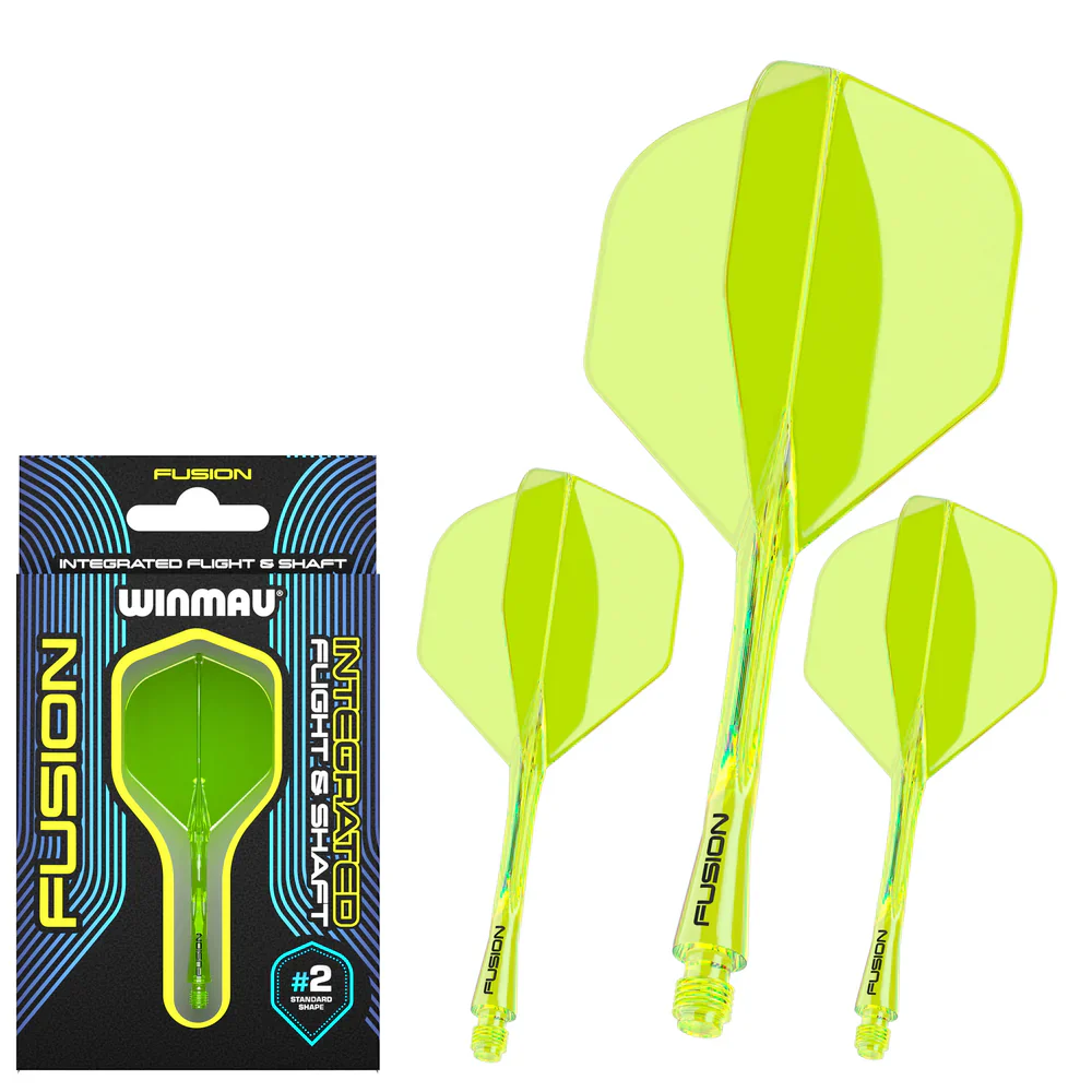 Fusion Integrated Flight & Shaft Yellow | Winmau - Image 7