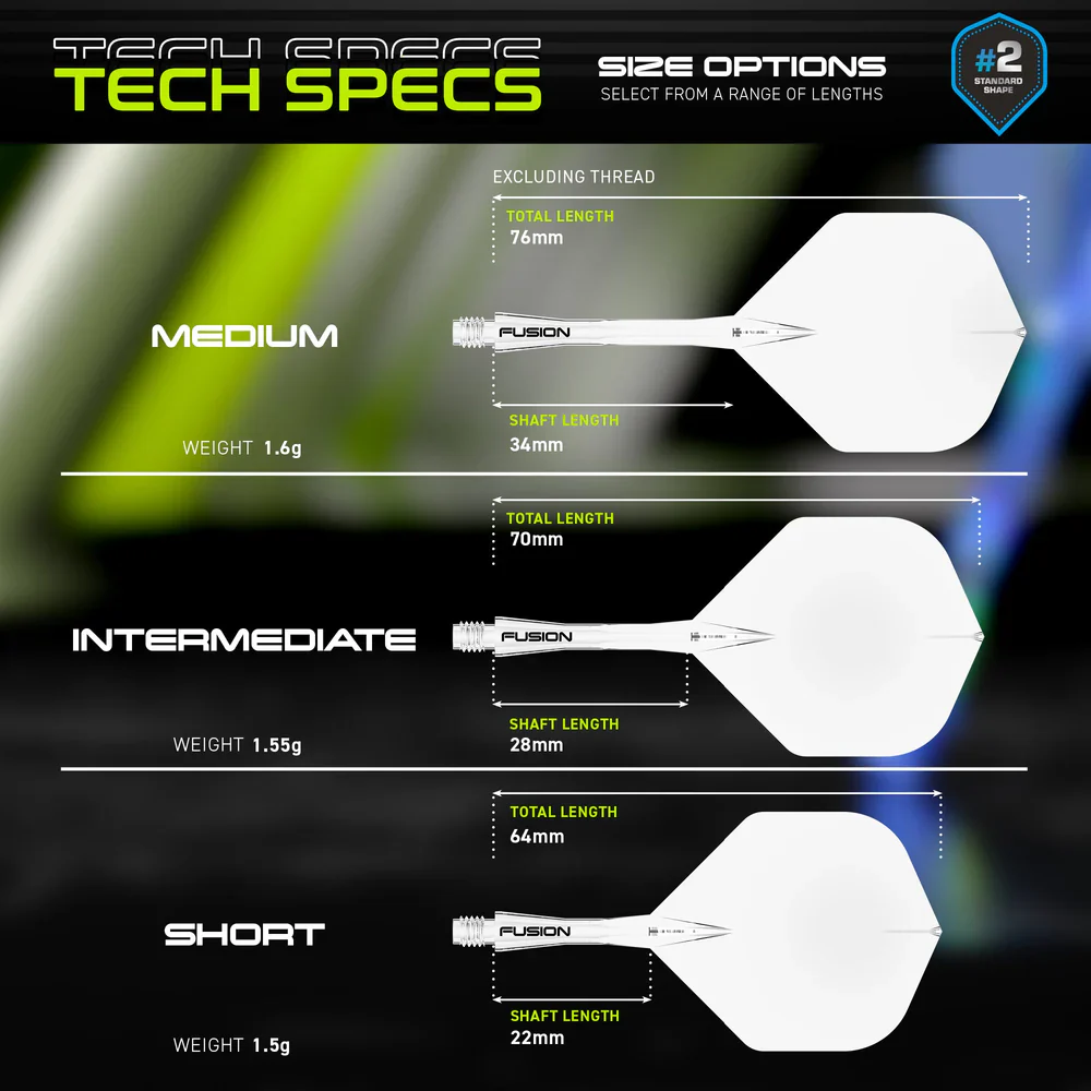 Fusion Integrated Shaft & Flight Clear | Winmau - Image 13