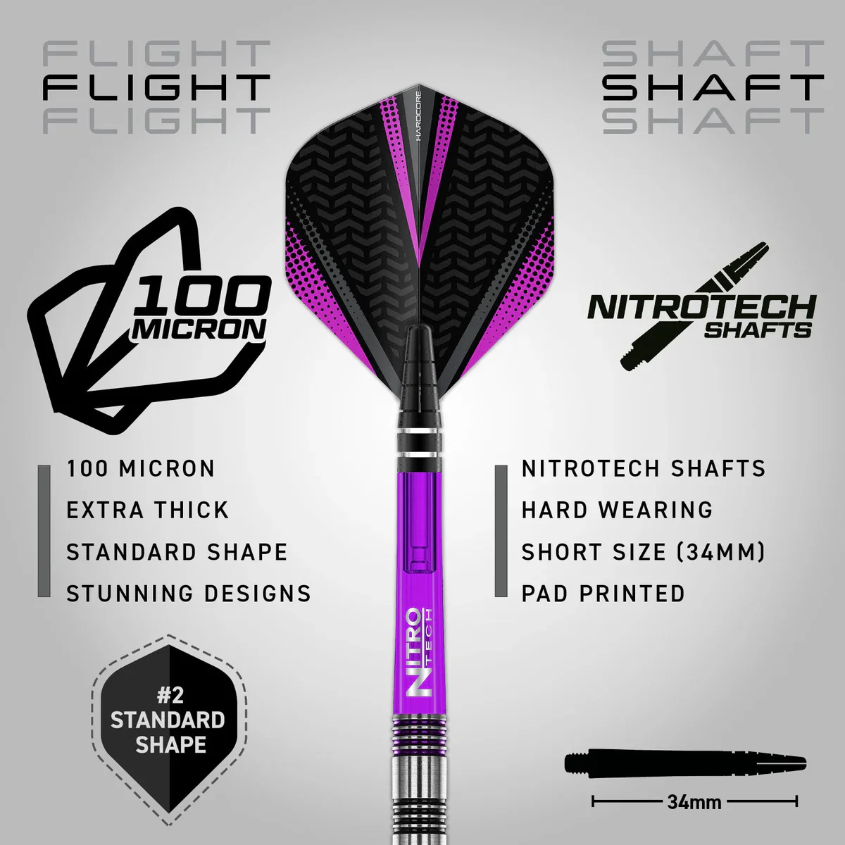 Gemma Hayter Steel Tip Darts | Red Dragon - Image 3
