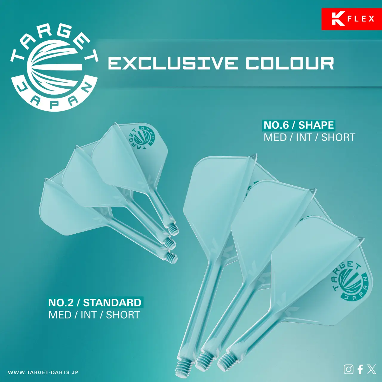 K-Flex Logo Aqua | Target Japan - Image 10