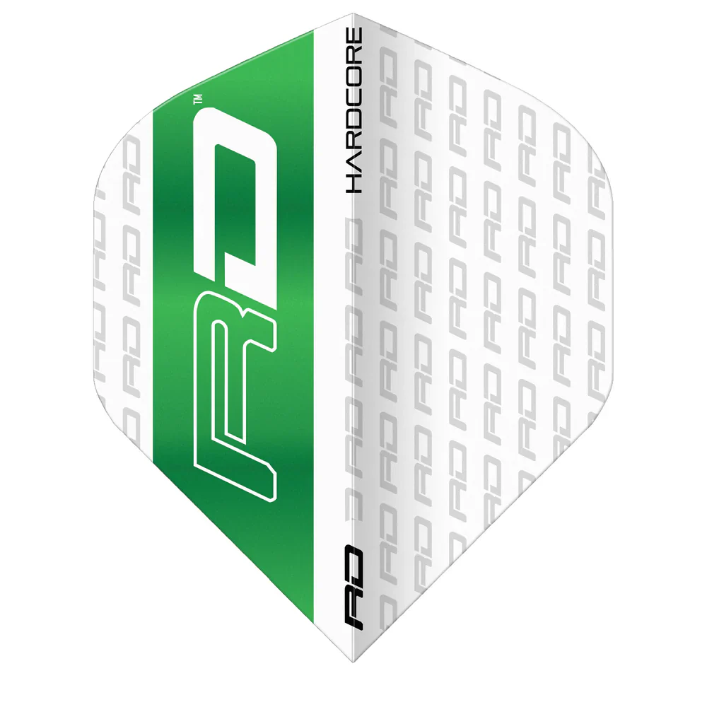 Logo White & Green Hardcore Flights | Red Dragon - Image 3