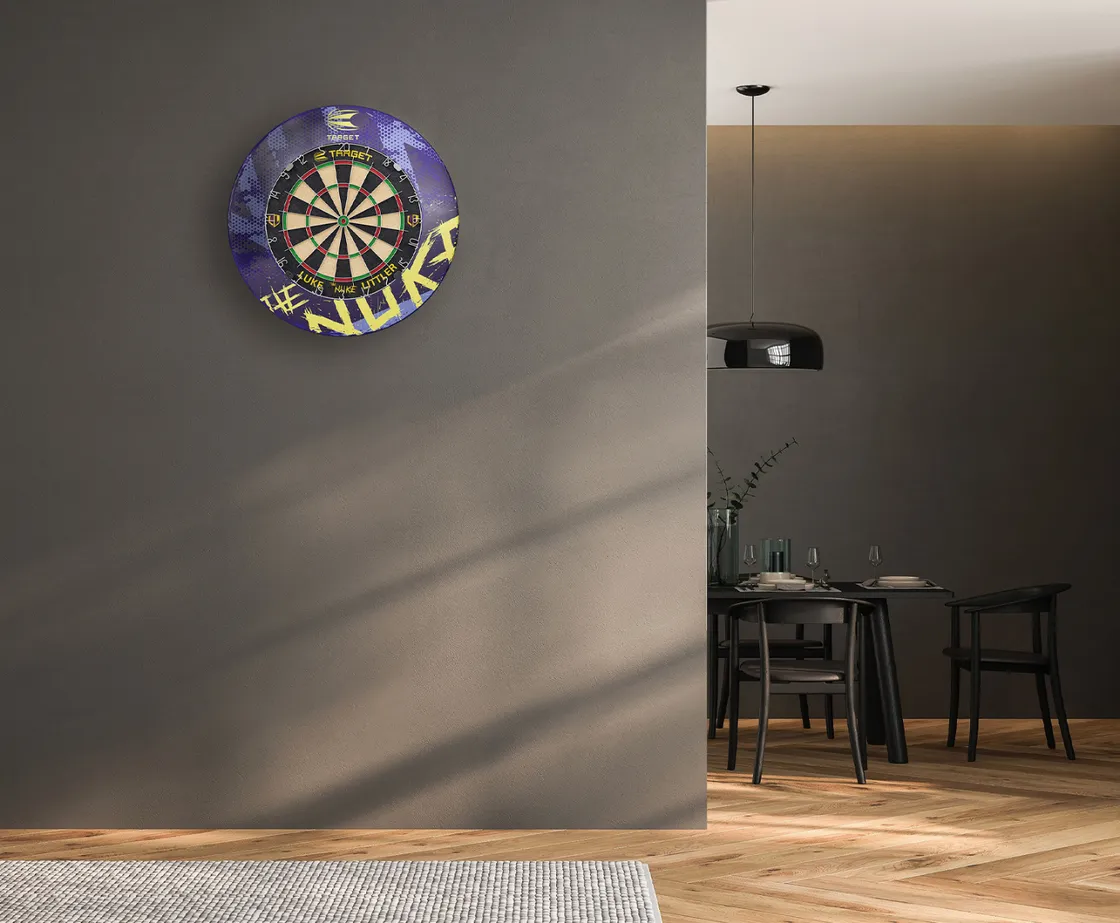 Luke Littler Dartboard Surround | Target - Image 8
