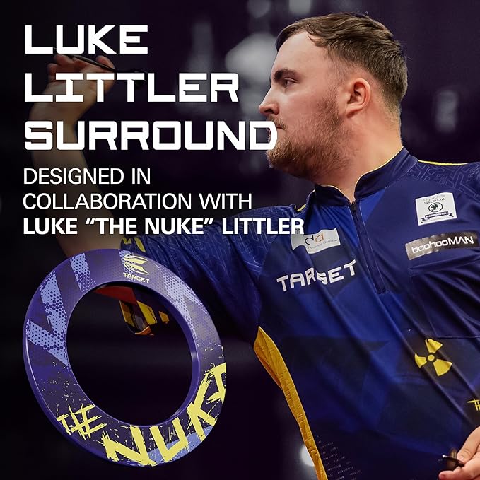 Luke Littler Dartboard Surround | Target - Image 9