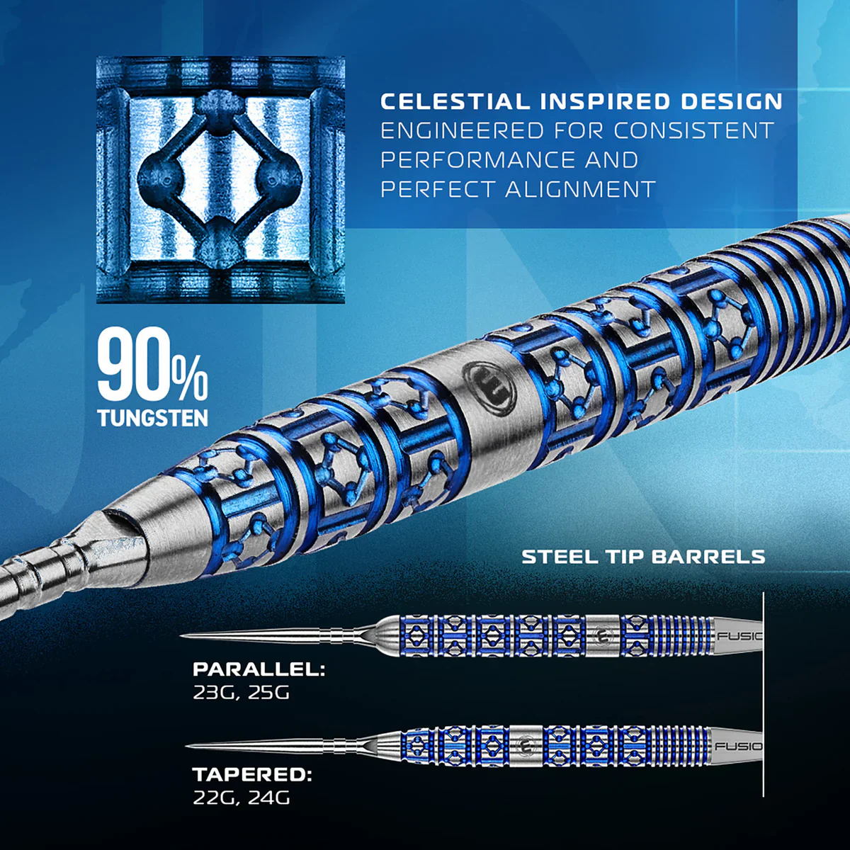 Lunaris Switch Point Darts - Parallel | Winmau - Image 5