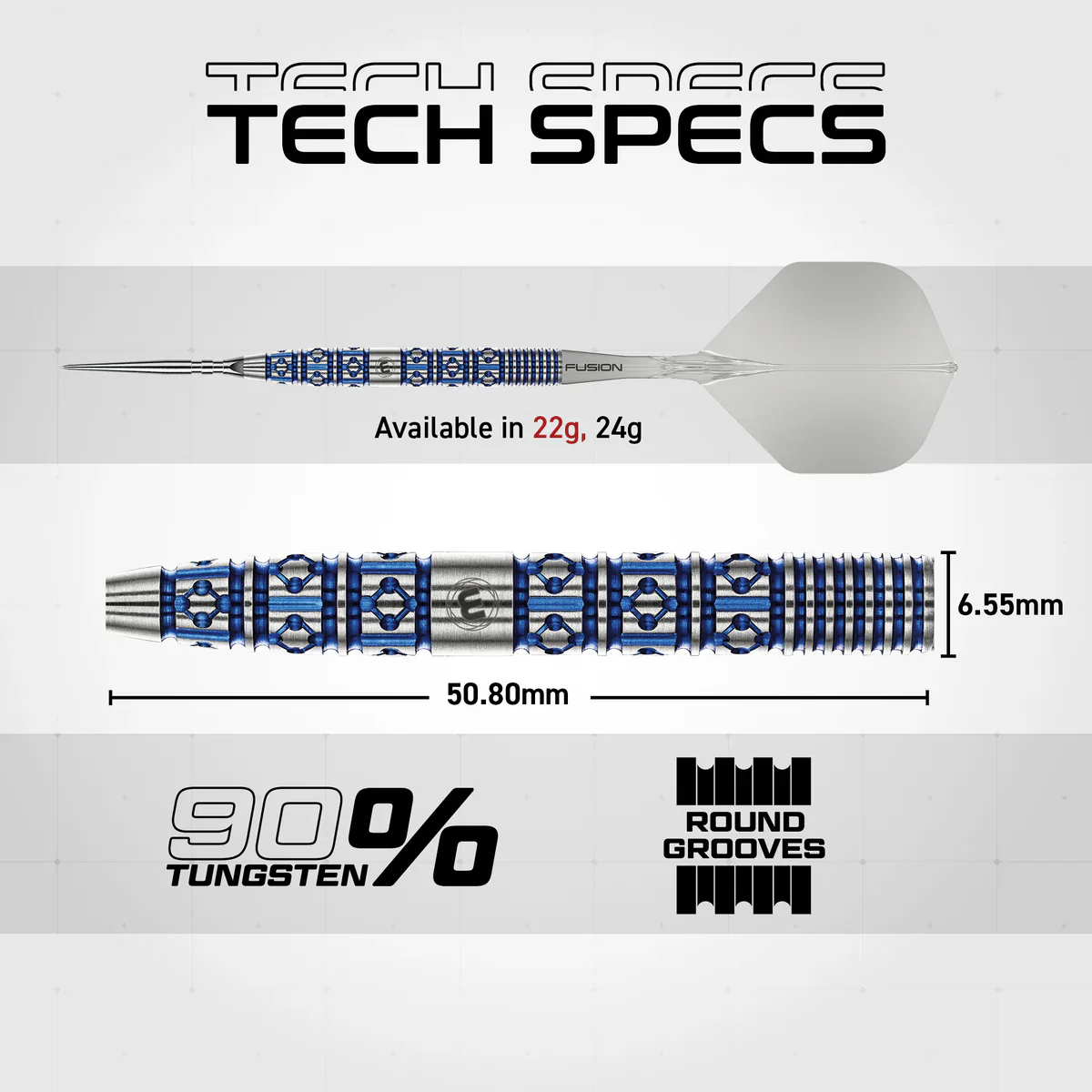 Lunaris Switch Point Darts - Tapered | Winmau - Image 11