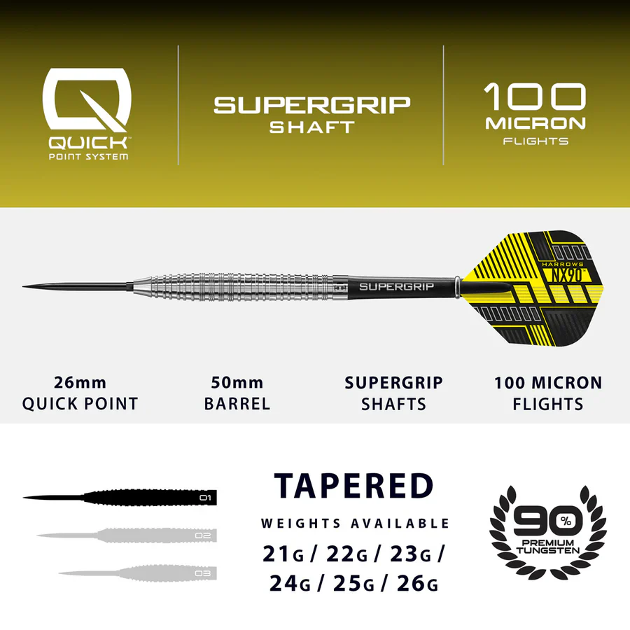 NX-90 Tapered QP | Harrows - Image 4