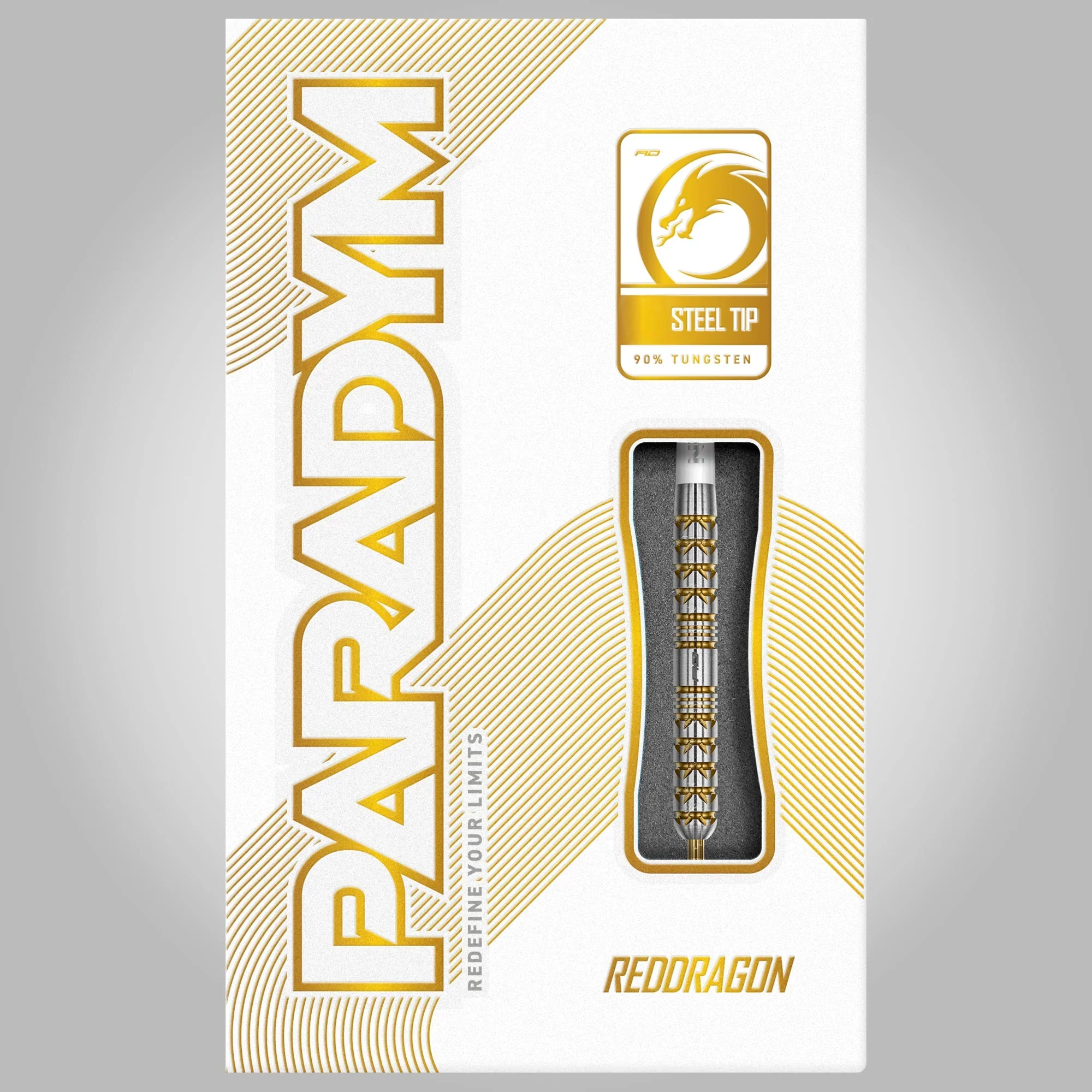 Paradym Gold Parallel Steel Tip Darts | Red Dragon - Image 9