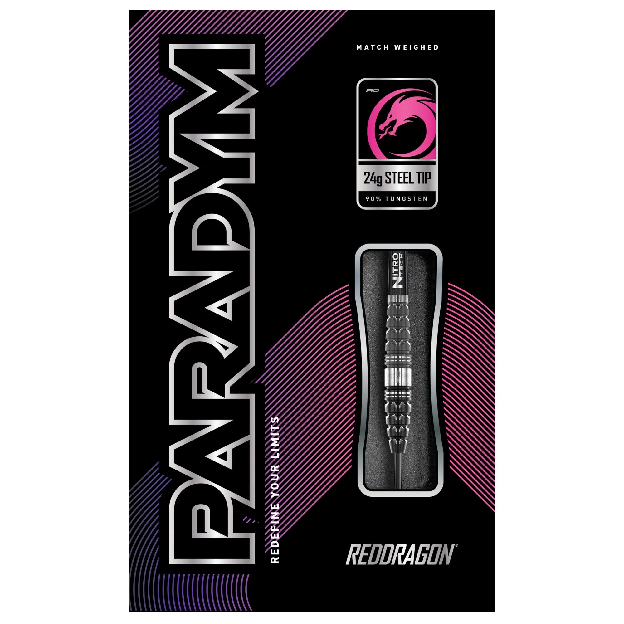 Paradym Torpedo Steel Tip Darts | Red Dragon - Image 6