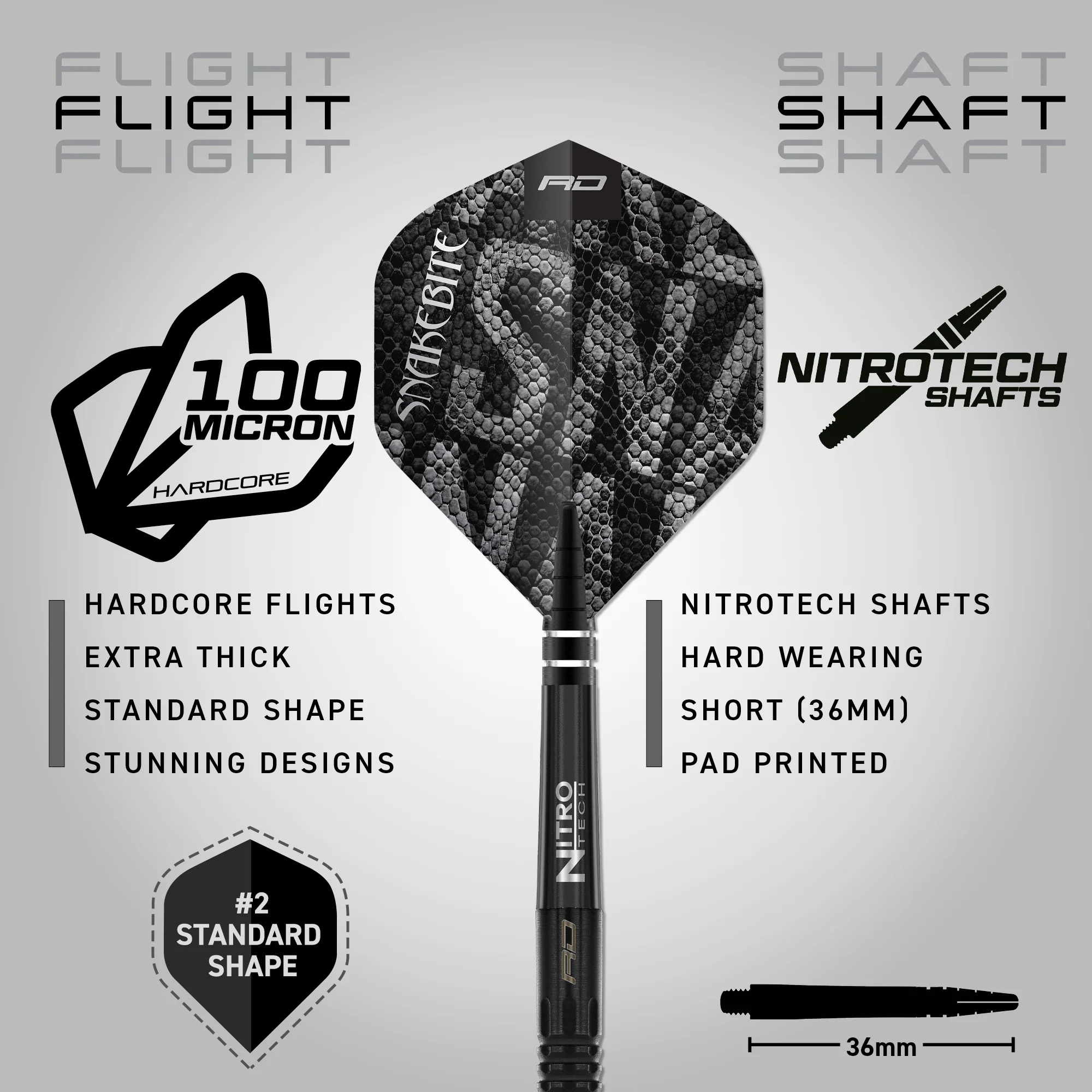 Peter Wright Black Mamba | Red Dragon - Image 3