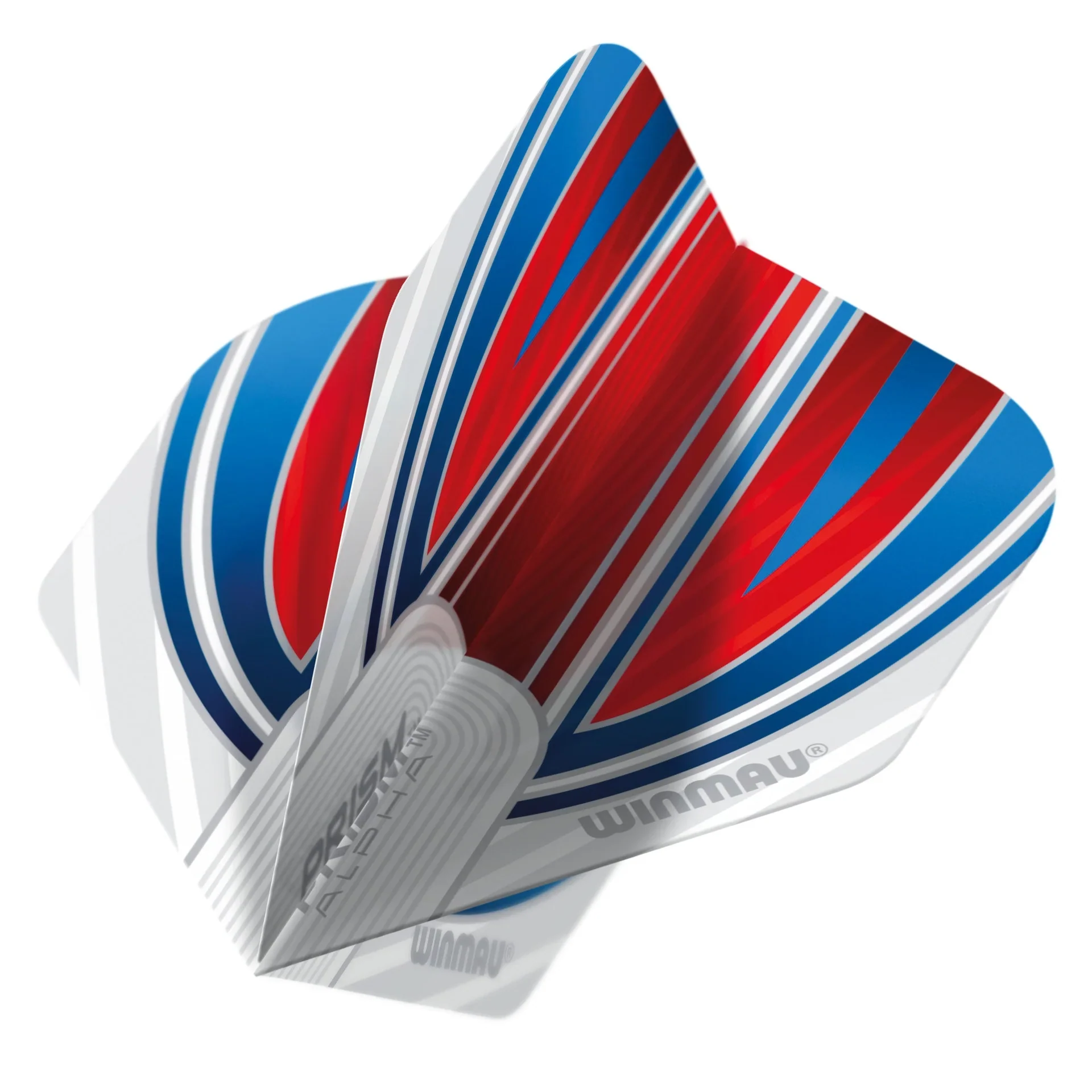 Prism Alpha Red & Blue Standard Dart Flights | Winmau - Image 2