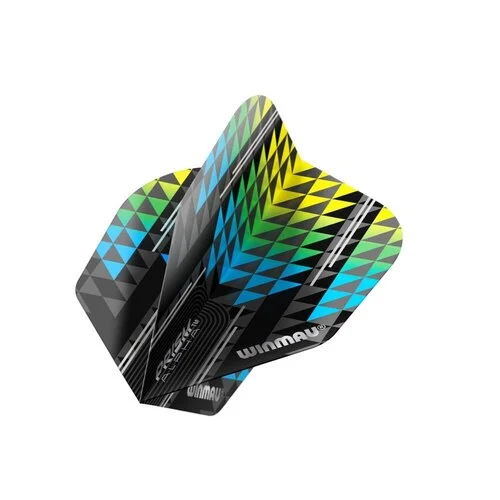 Prism Alpha Yellow & Blue Standard Flights | Winmau - Image 2