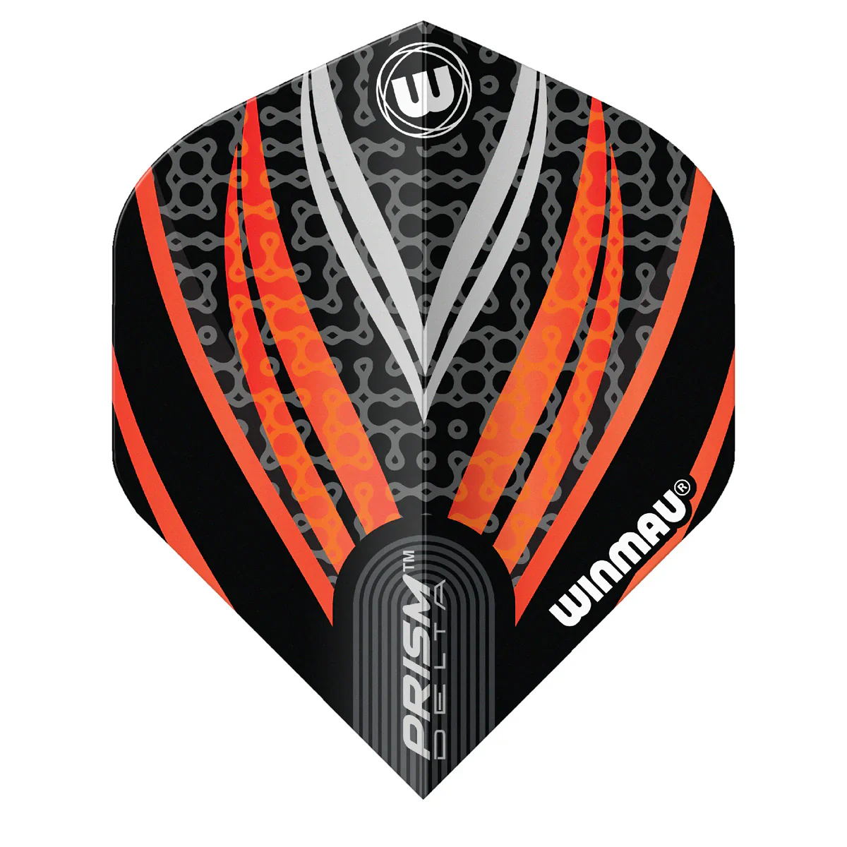 Prism Delta Black, White & Orange Flights | Winmau - Image 3