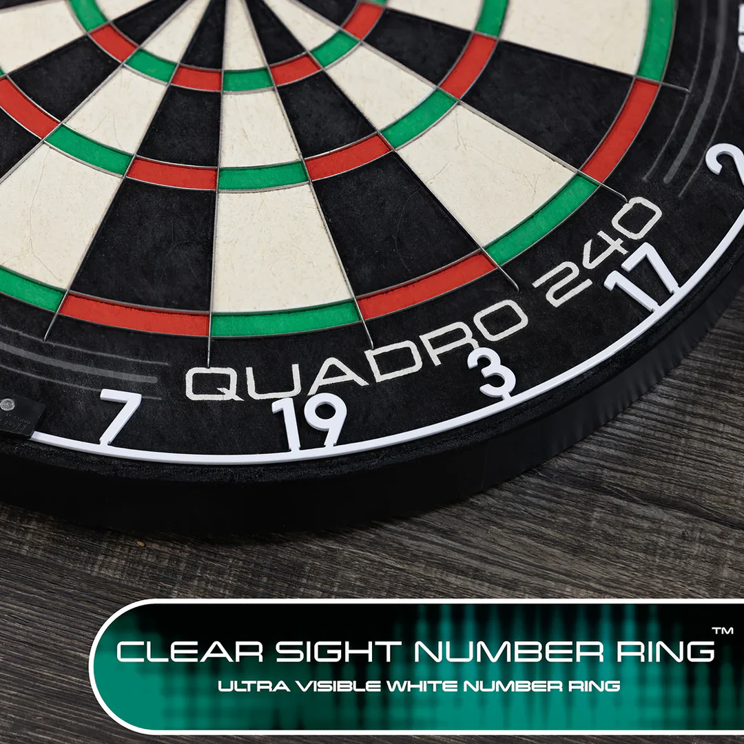 Quadro 240 Dartboard | Harrows - Image 3