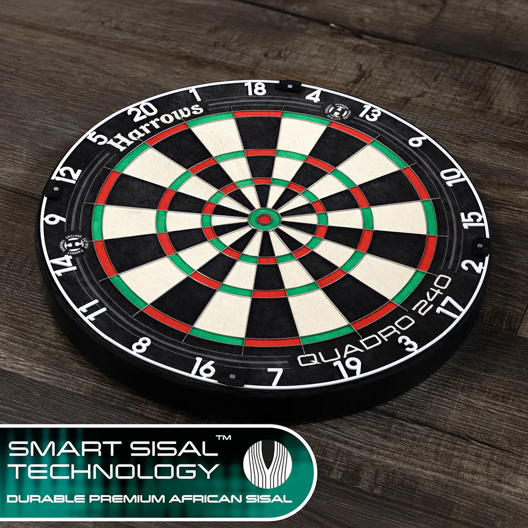 Quadro 240 Dartboard | Harrows - Image 5