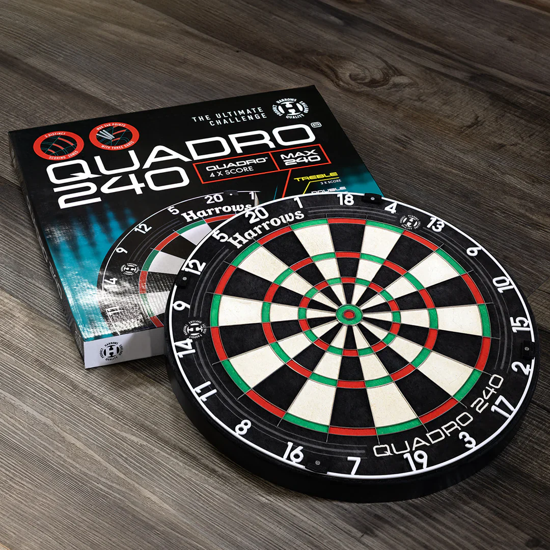 Quadro 240 Dartboard | Harrows - Image 6