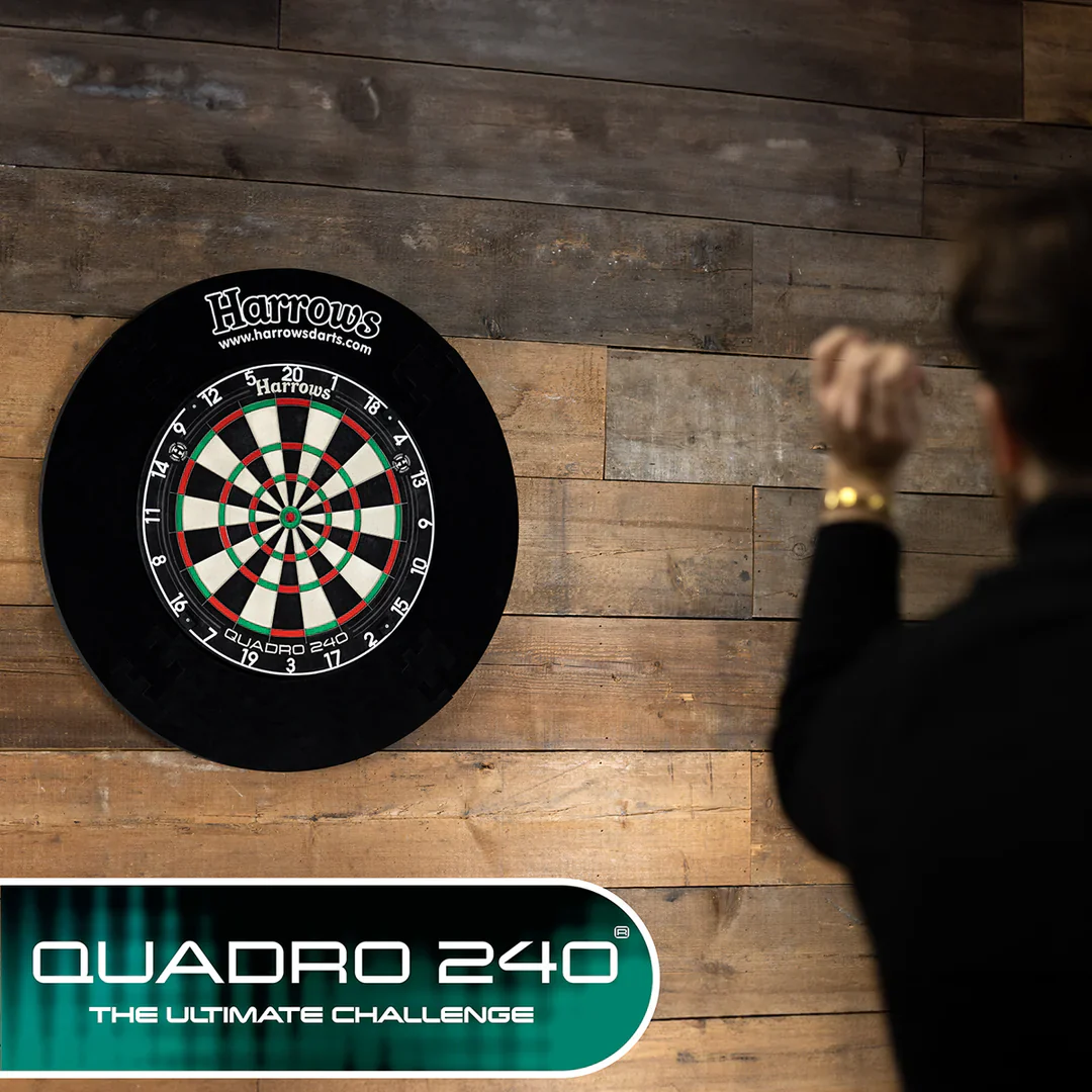 Quadro 240 Dartboard | Harrows - Image 8