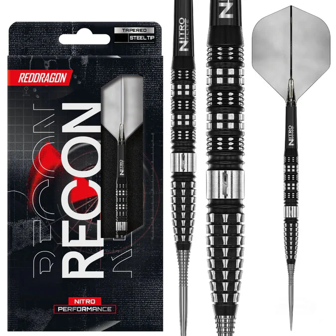 Recon Tapered Steel Tip Darts | Red Dragon