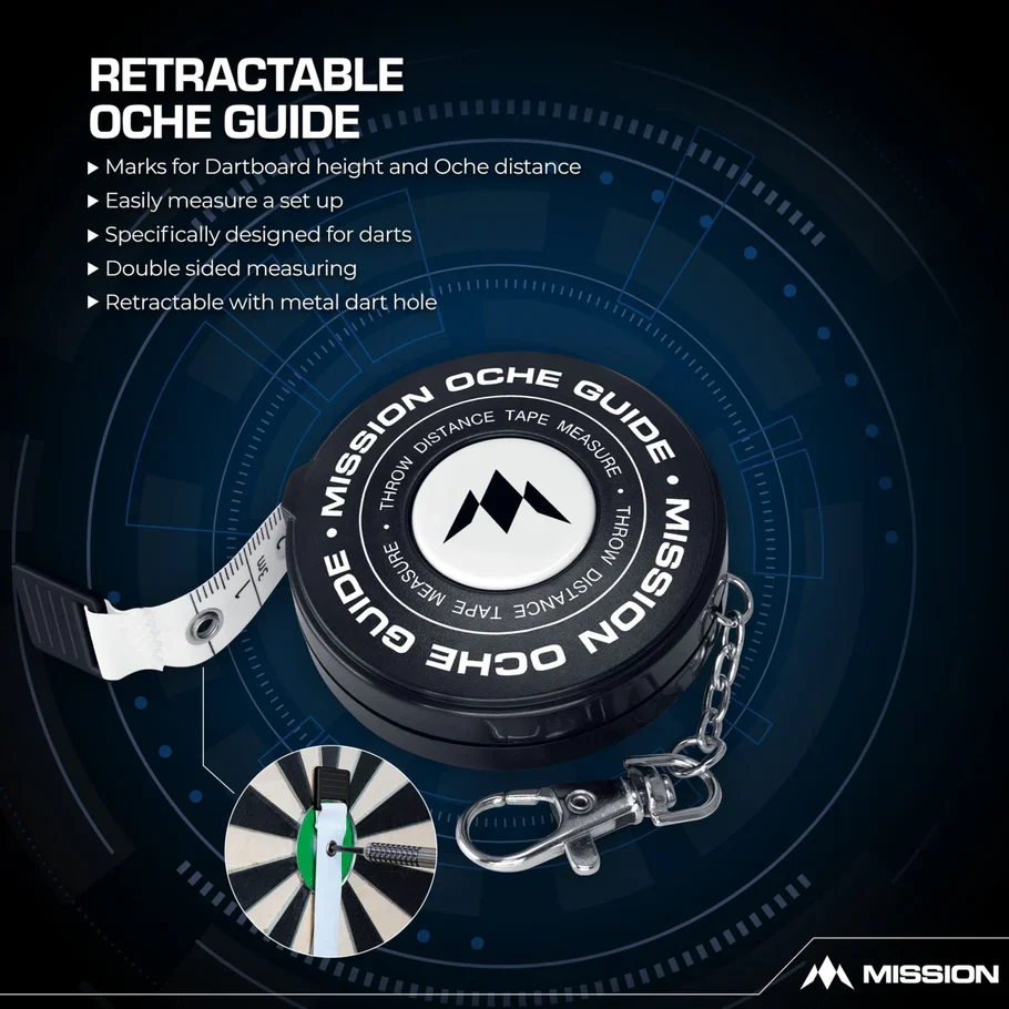 Retractable Dartboard Measure | Mission - Image 2
