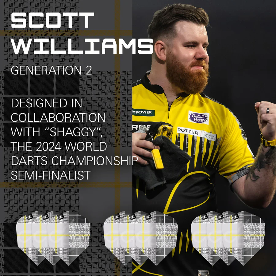 Scott Williams G2 Pro Ultra No6 Dart Flights - 3 Sets | Target - Image 5