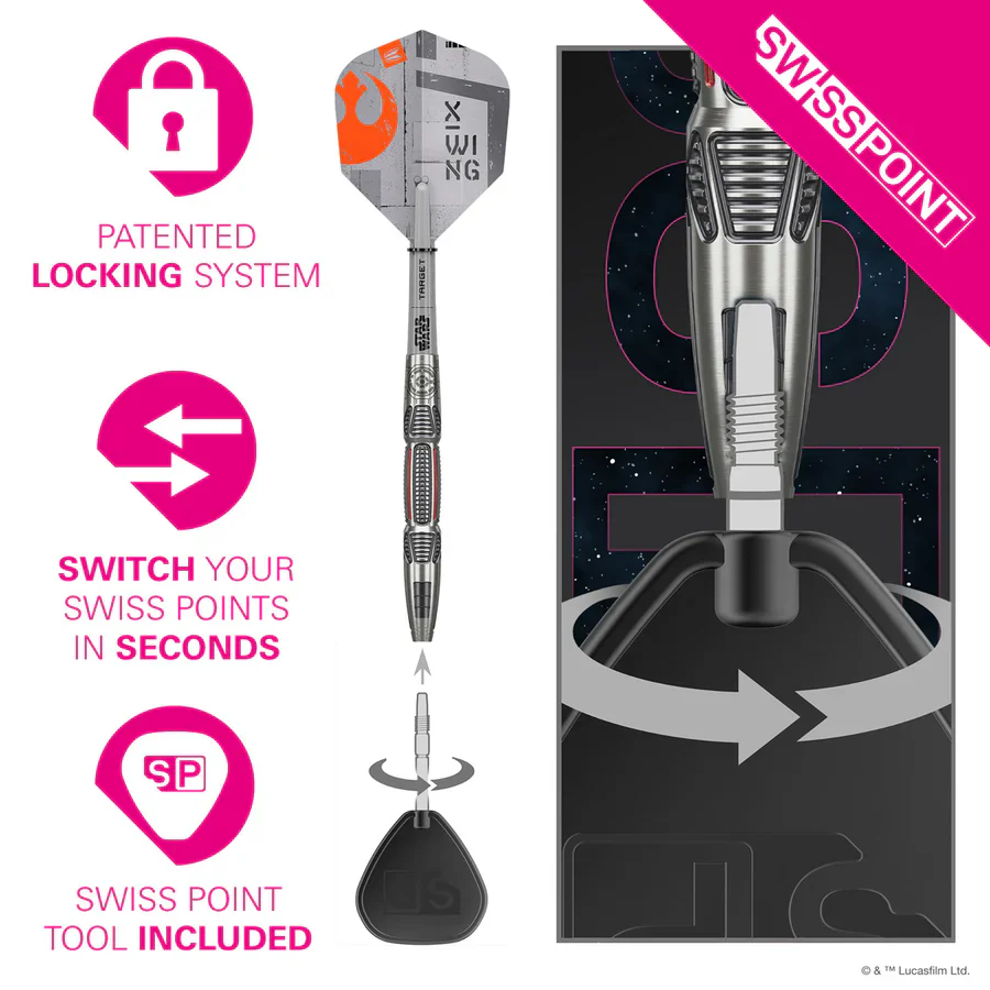 Star Wars X-Wing SP Steel Tip Darts | Target - Image 3