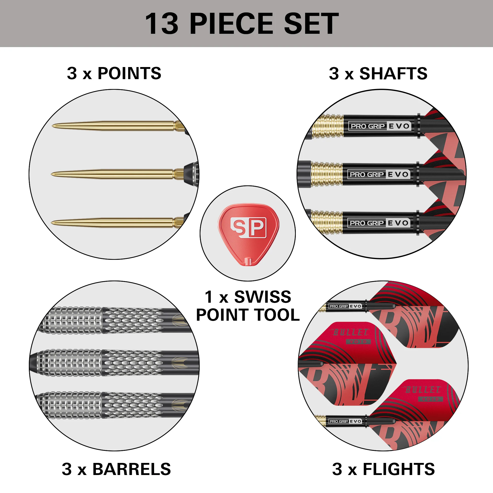 Stephen Bunting G5 Void Steel Tip Darts | Target - Image 5