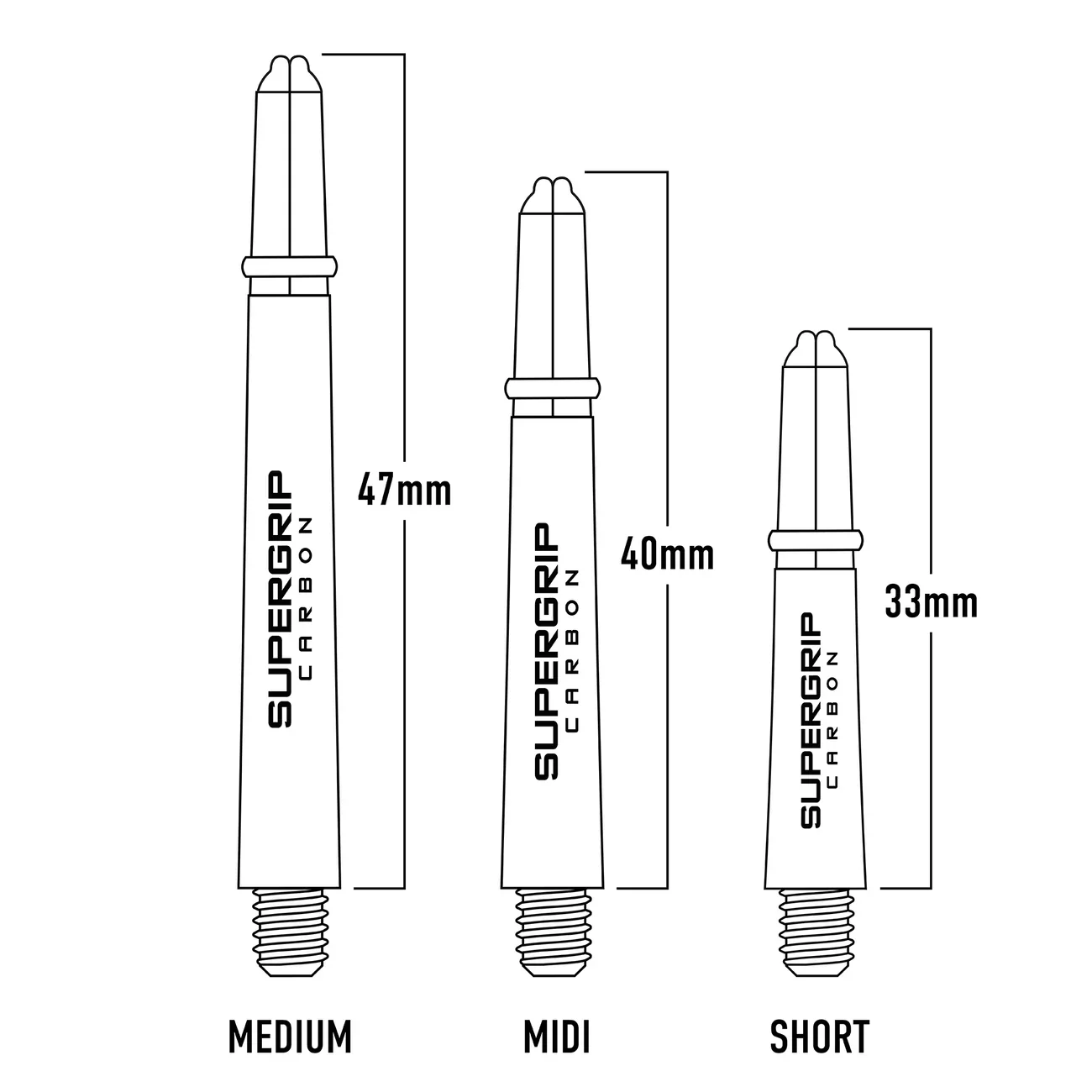 Supergrip Carbon Shafts | Harrows - Image 17