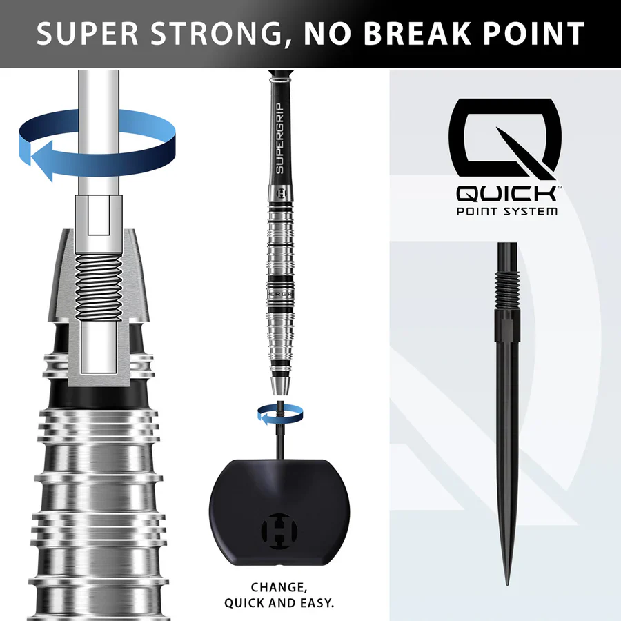 Supergrip Torpedo QP Darts | Harrows - Image 5